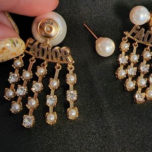 Stunning pair of authentic Dior earrings